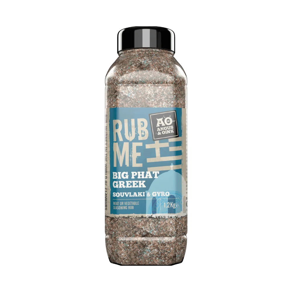 1.2kg Big Phat Greek Souvlaki & Gyro Seasoning Rub - BBQ Land