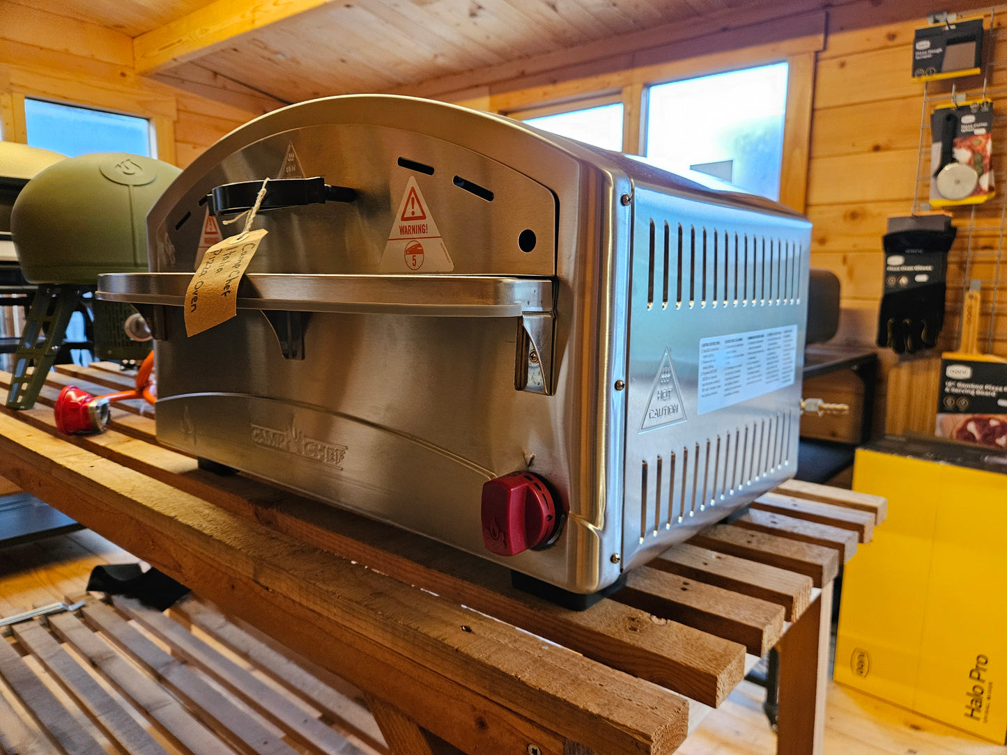 #234 EX-DISPLAY Camp Chef Italia Gas Pizza Oven