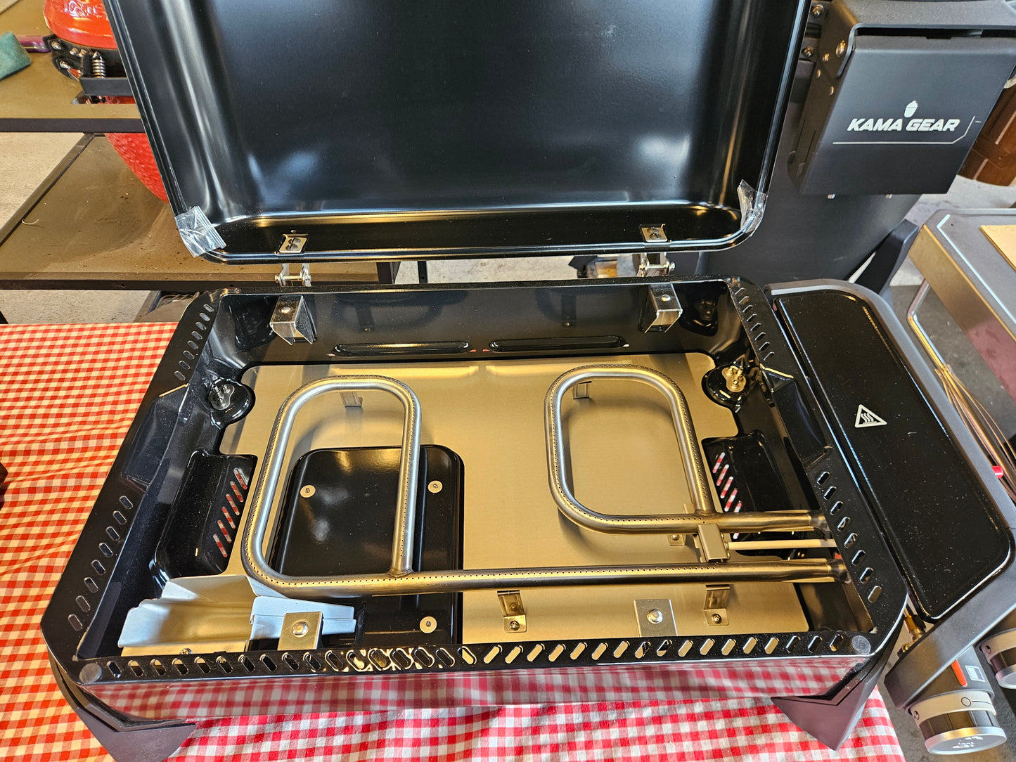 #257 - Weber Slate 56cm Gas Plancha Griddle 2 Burner (sold as seen)