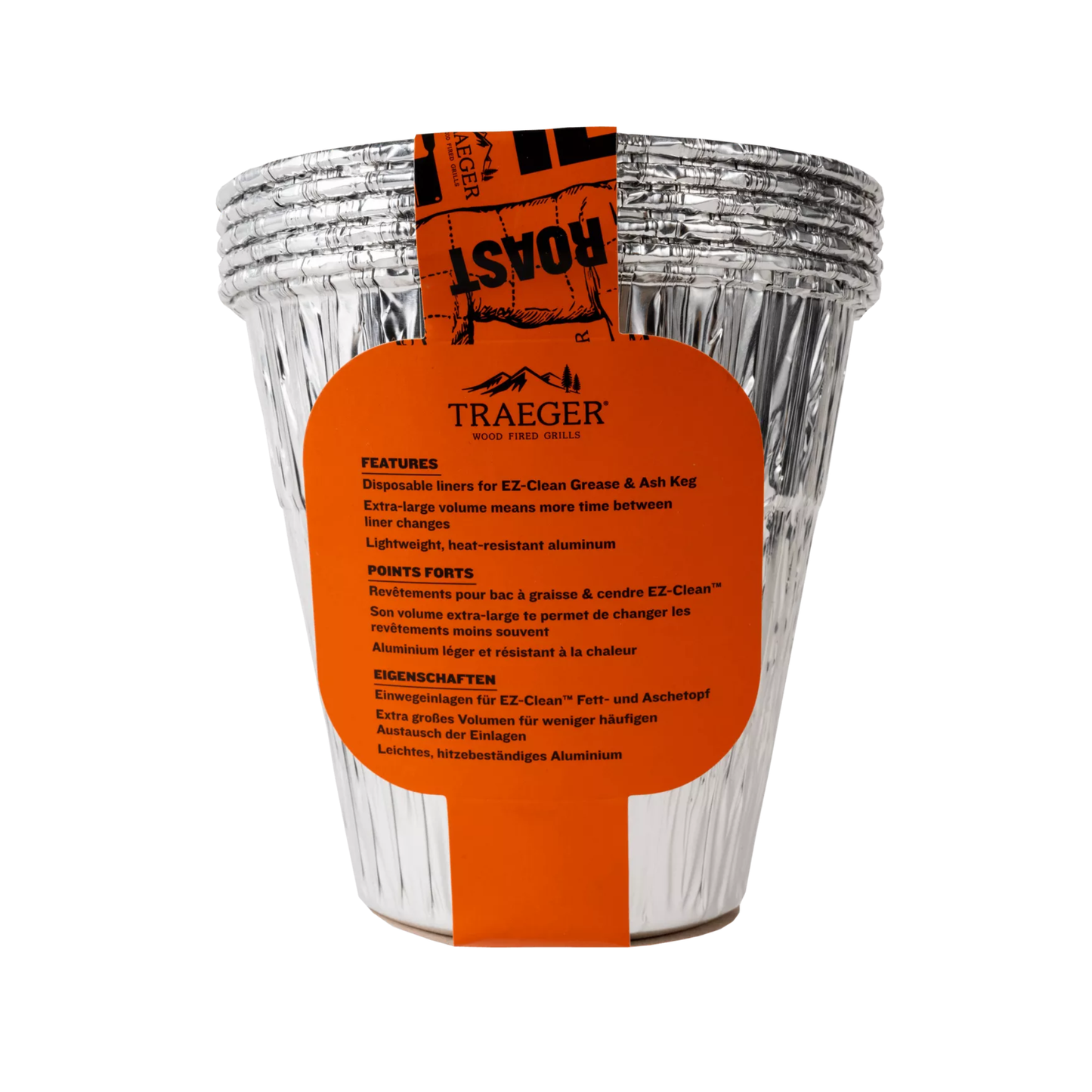 Traeger Grease & Ash Keg Liner 5 Pack