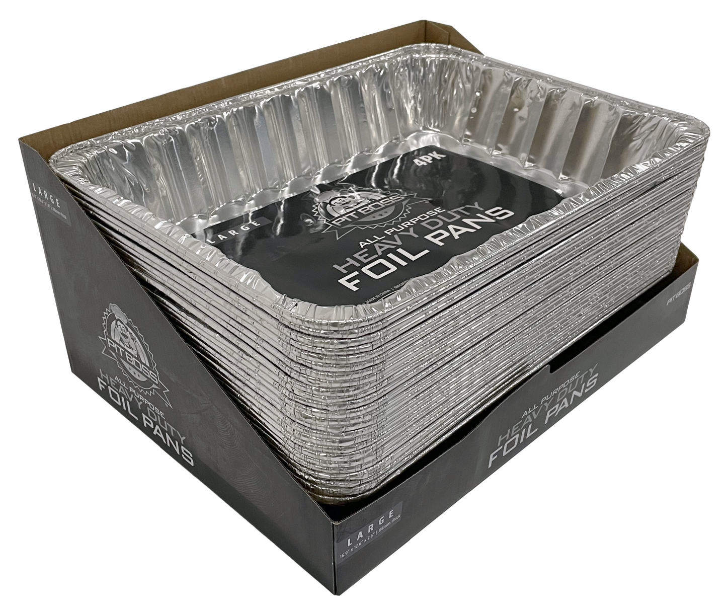 4pc 16x12 Large Heavy Duty Foil Pans