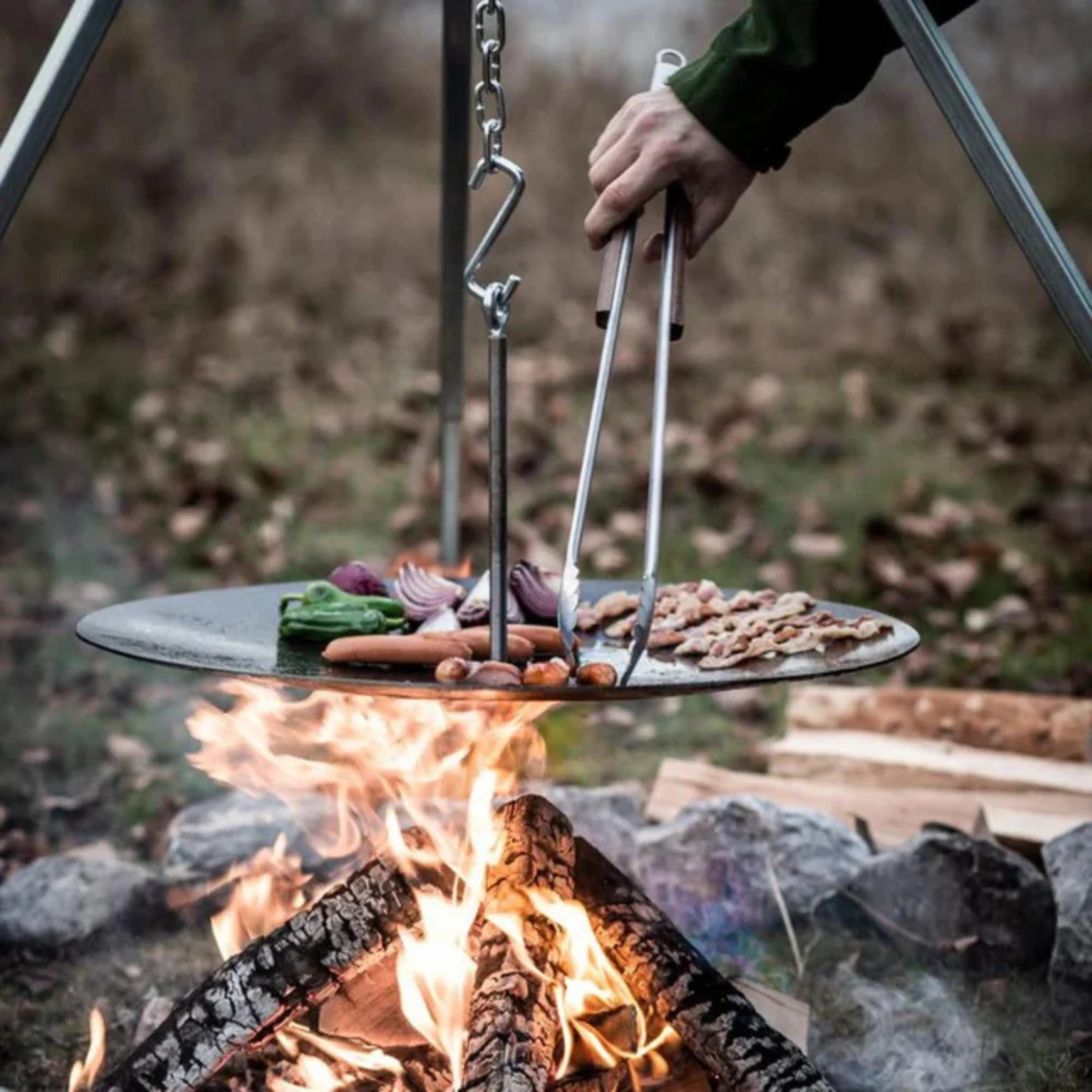 Extra Long 54cm BBQ Tongs