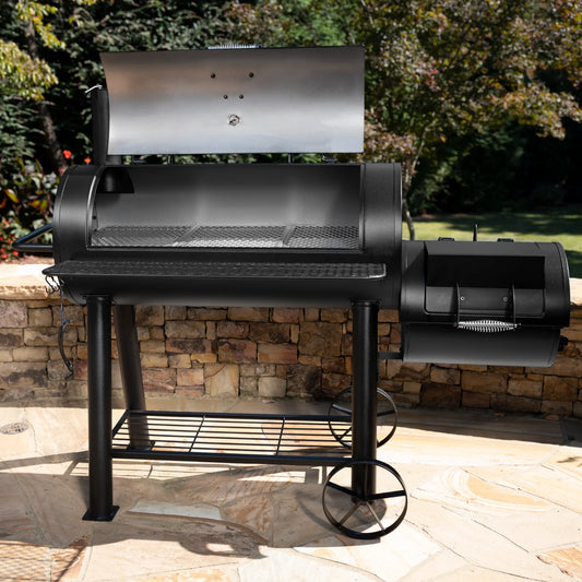 Char-Griller Competition Pro 17 Offset Smoker BBQ