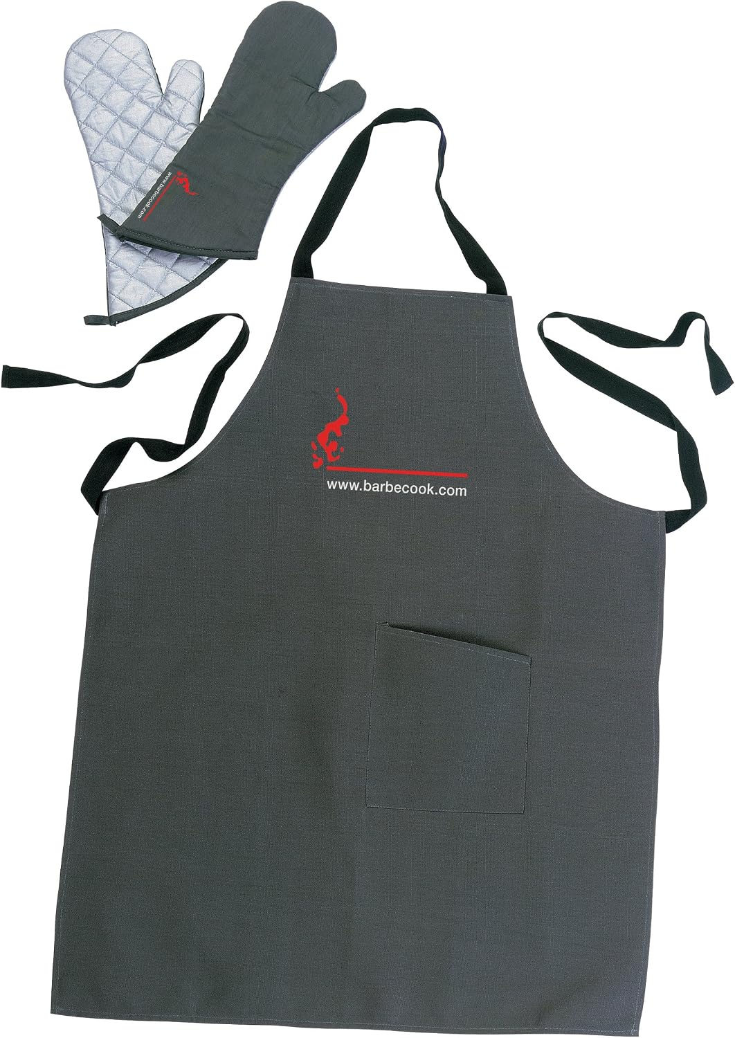 Barbecook BBQ Apron & Long Oven Gloves