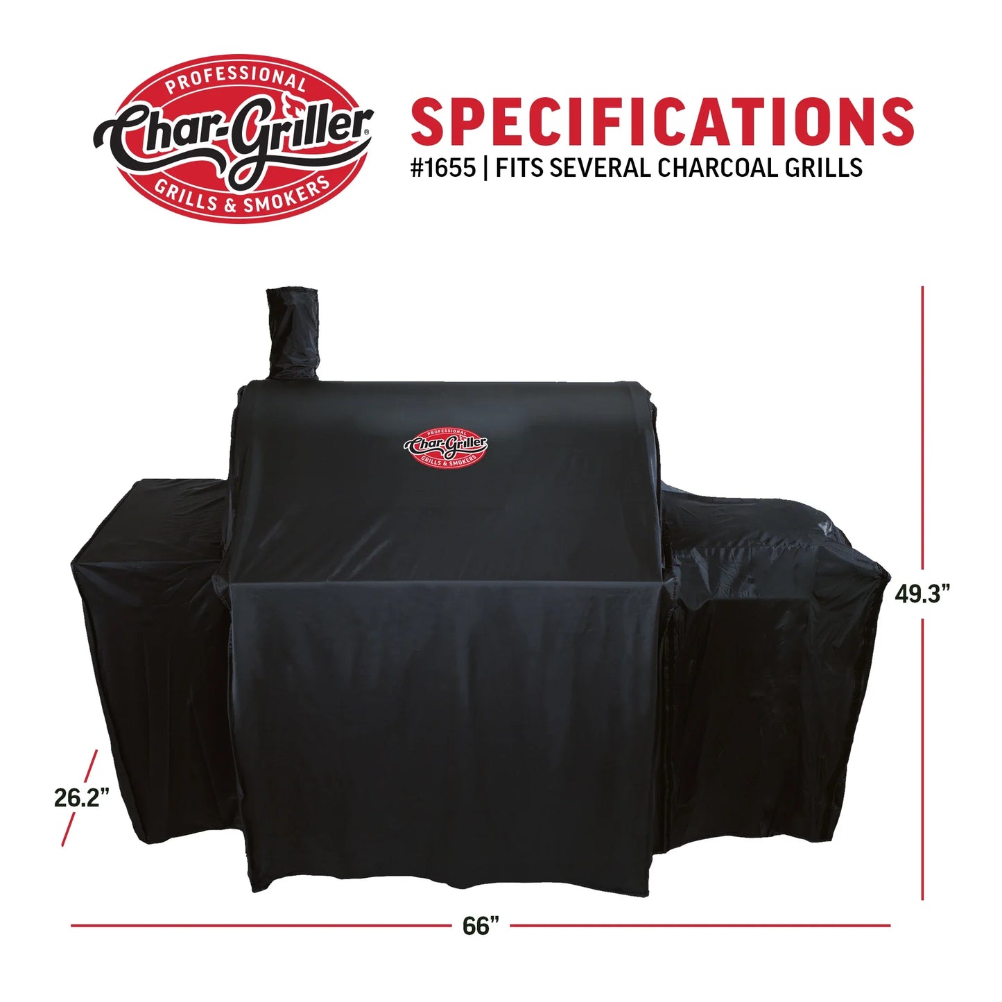 Cover For Smokin' Pro Offset and Traditional 30" Char-Griller