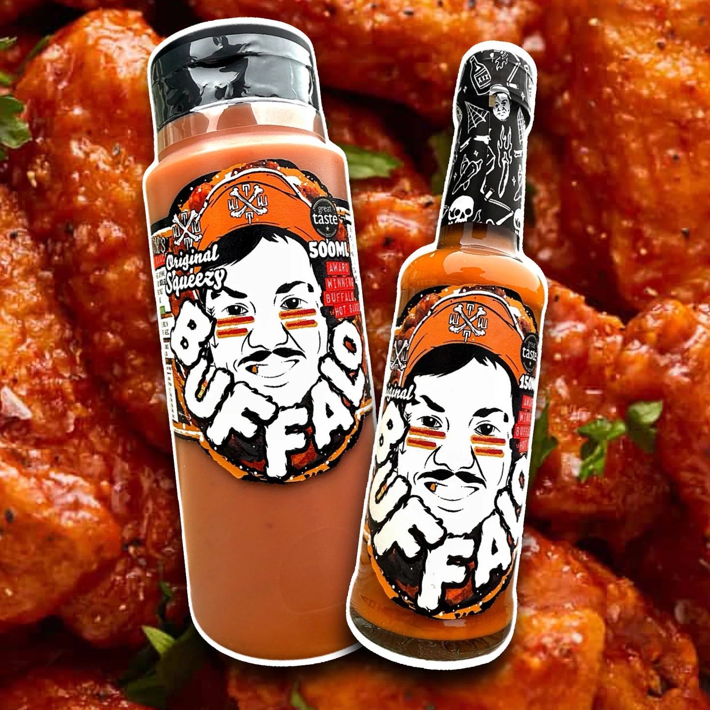 Buffalo Hot Sauce (150 ml) by Tubby Toms