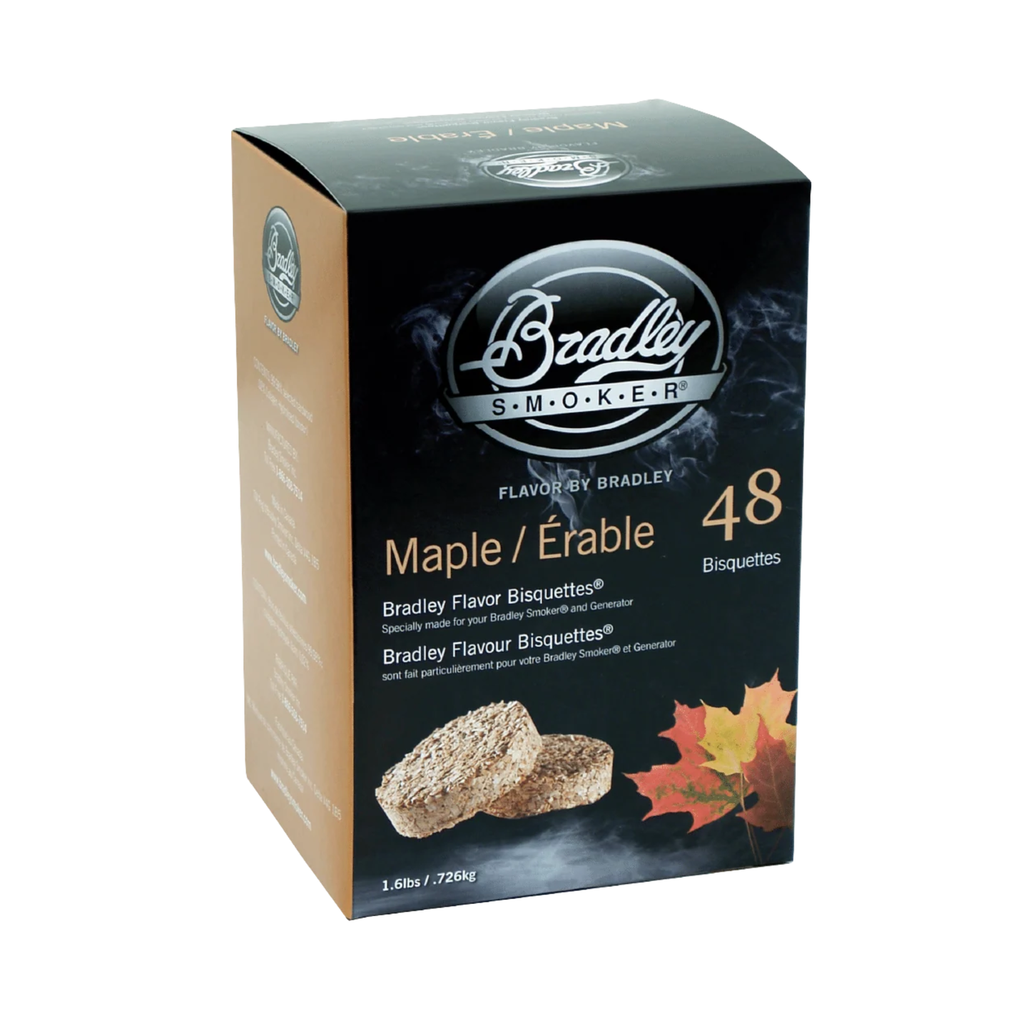 Bradley Smoker Maple Bisquettes x 48