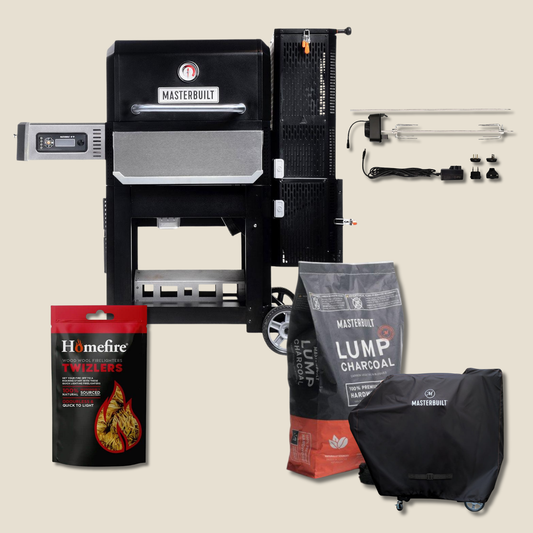 Masterbuilt Gravity 800 Griddle BBQ with Rotisserie Pack