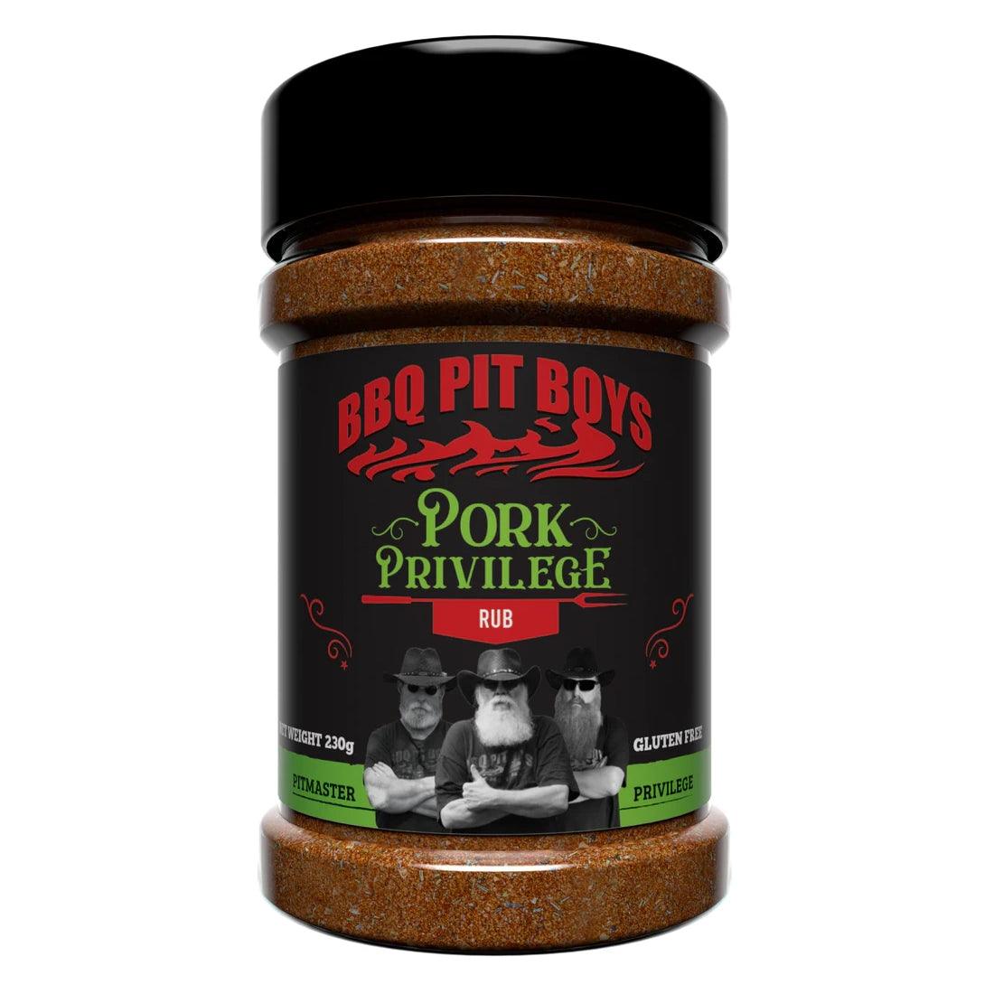 BBQ Pit Boys Pork Privilege Rub 230g - BBQ Land