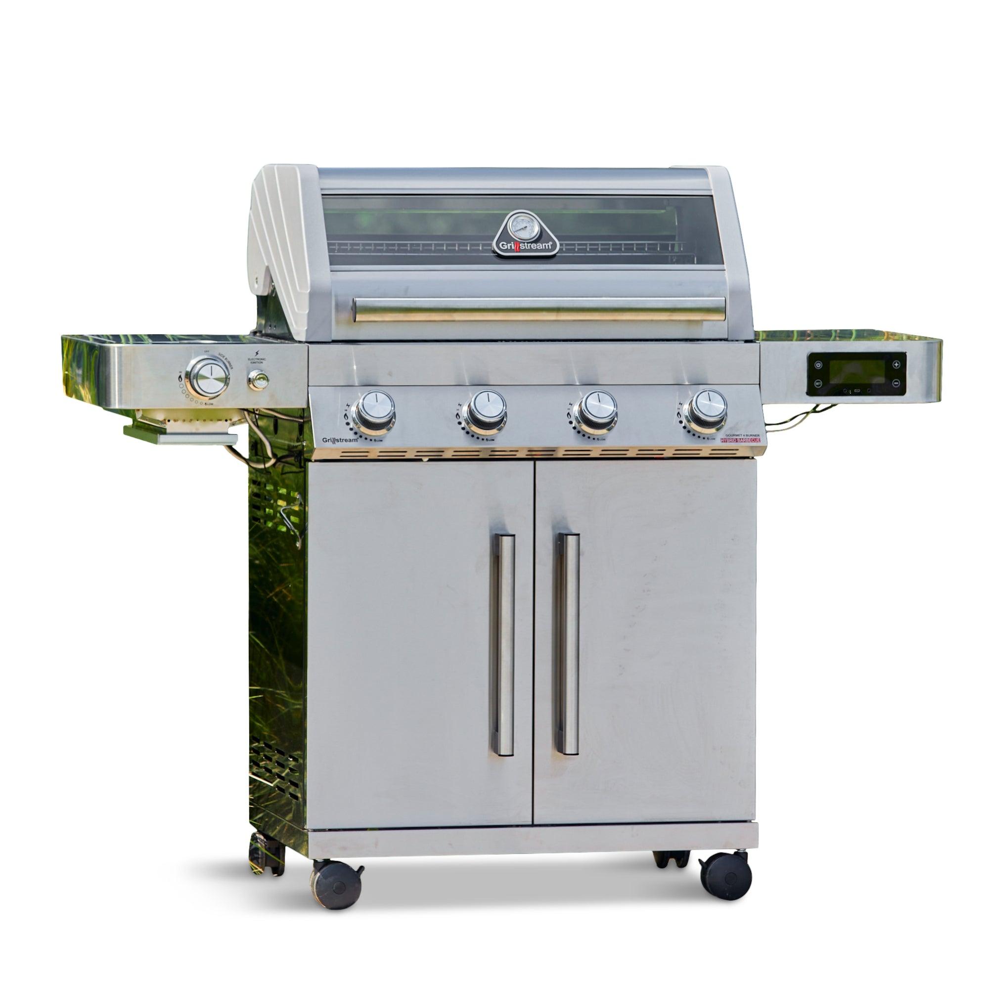 Grillstream Gourmet 4 Burner Hybrid Smart Gas BBQ BBQ Land