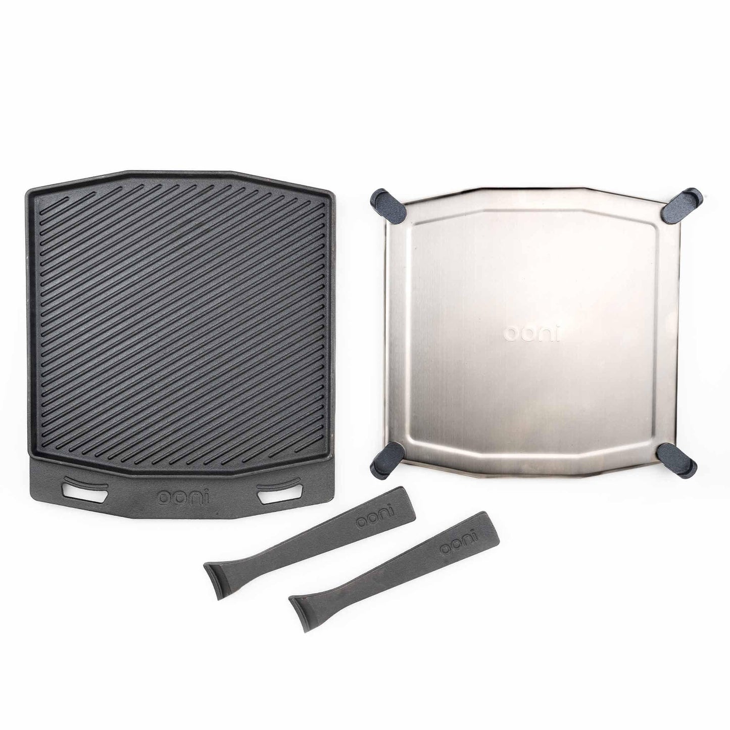 Ooni Dual-Sided Cast Iron Grizzler Plate - BBQ Land