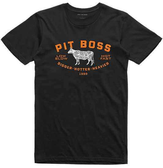 Pit Boss BBQ Grilling Master Black T-Shirt XL - BBQ Land