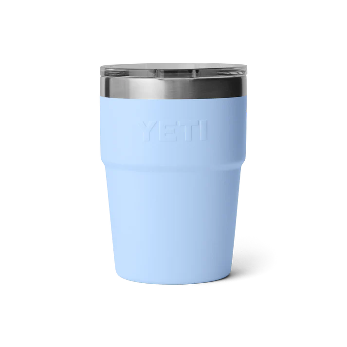 Yeti Rambler 16oz Stackable Cup - Big Sky Blue