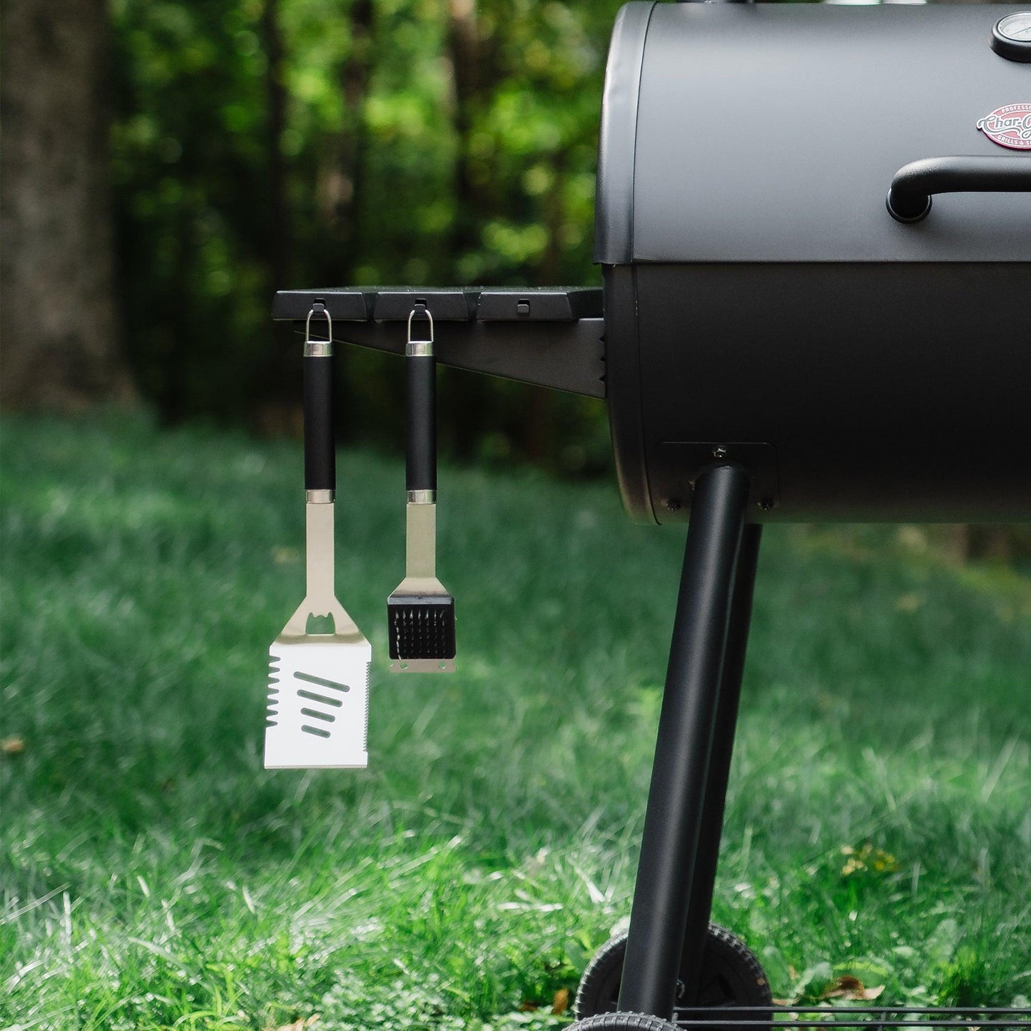 Smokin' Pro Charcoal BBQ and Offset Smoker by Char-Griller - BBQ Land