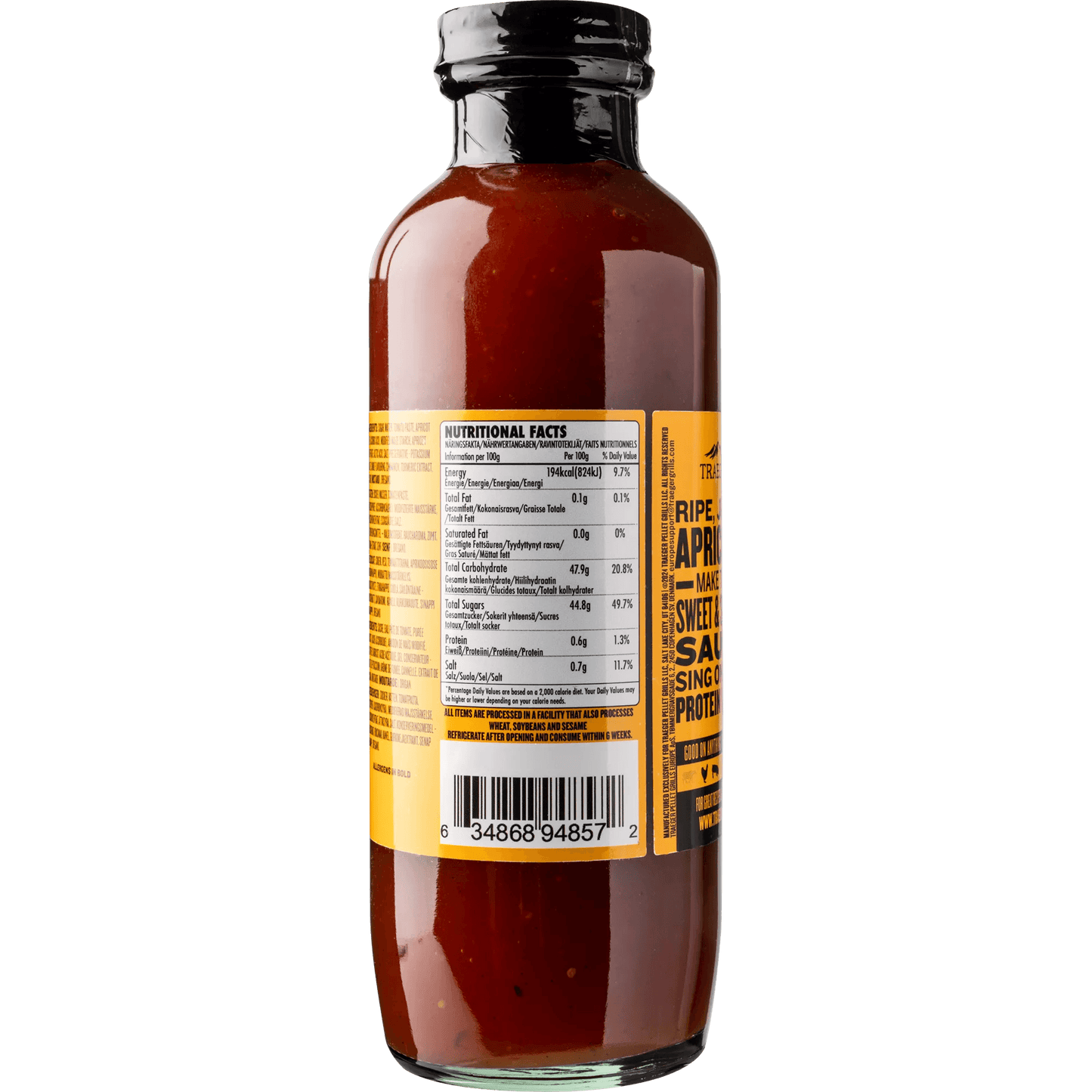 Traeger Apricot BBQ Sauce 440ml - BBQ Land