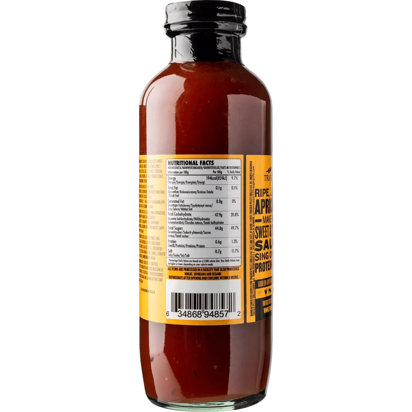 Traeger Apricot BBQ Sauce 440ml - BBQ Land