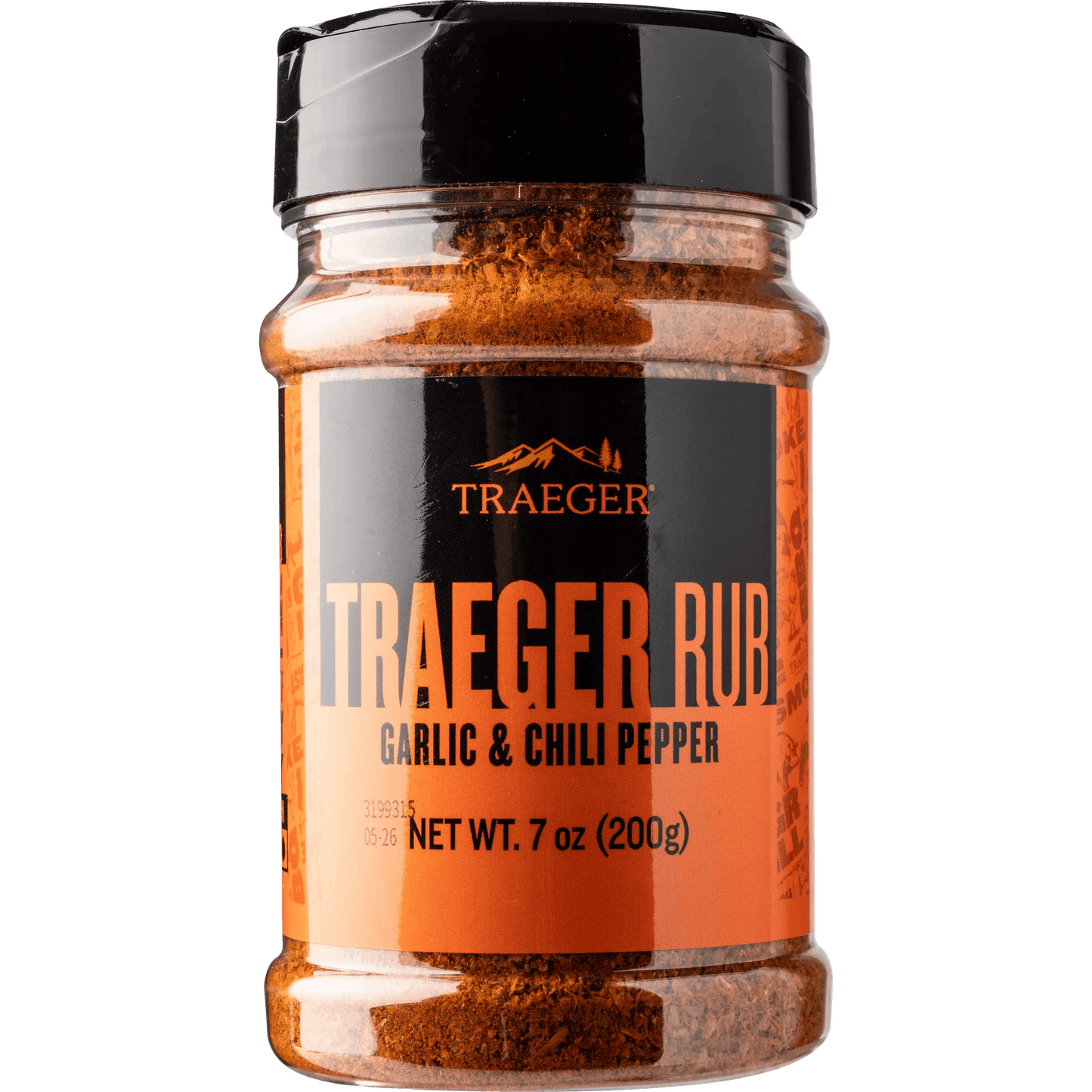 Traeger Garlic & Chili Pepper Rub 200g - BBQ Land
