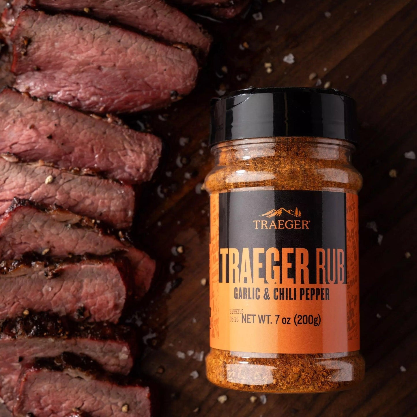 Traeger Garlic & Chili Pepper Rub 200g - BBQ Land