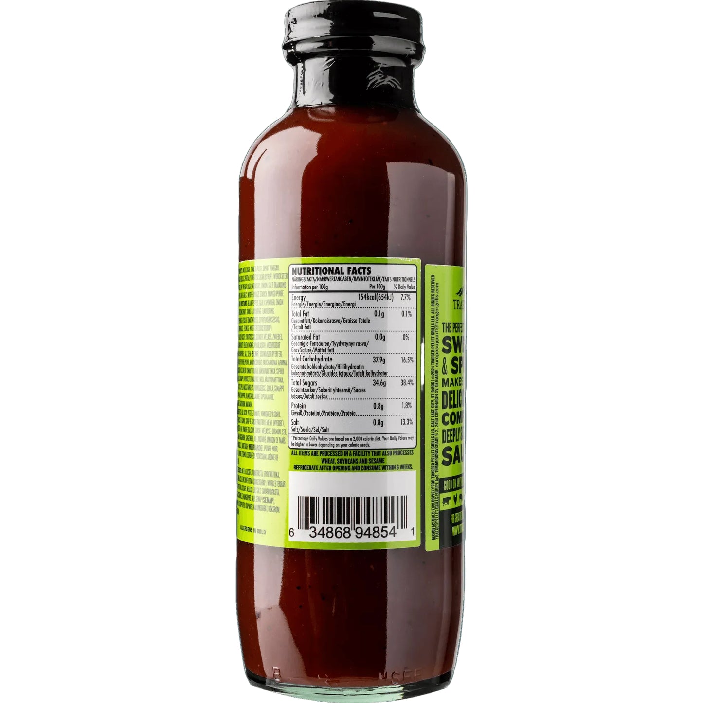Traeger Sweet & Heat BBQ Sauce 440ml - BBQ Land