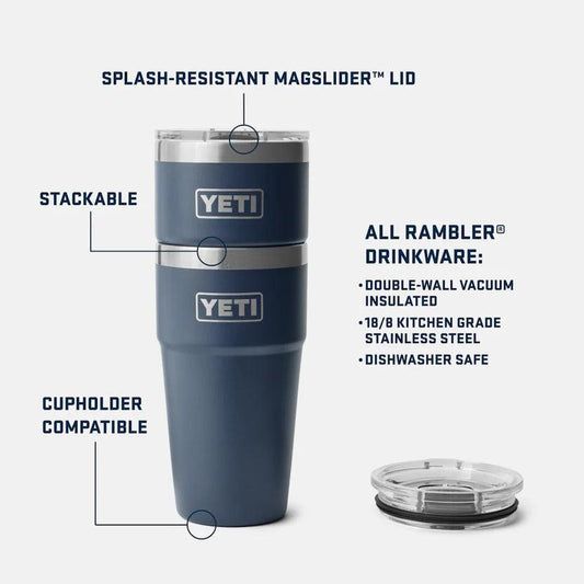 Yeti Rambler 20oz 591ml Stackable Cup - BBQ Land