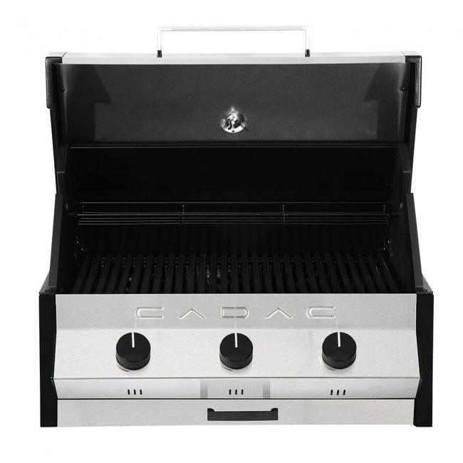 Cadac Meridian 3 Burner Built-In Counter Top Gas Barbecue - BBQ Land