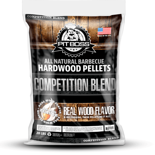 9kg Pit Boss Competition Blend BBQ Pellets BBQ Land