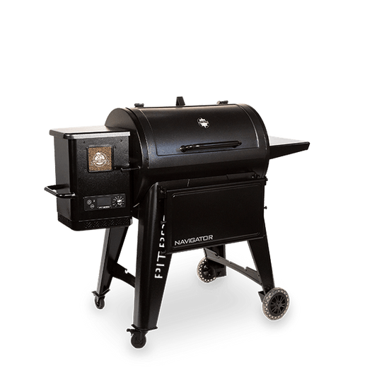 Pit Boss Navigator 850 Pellet BBQ Grill with Cover + WiFi Control Board - BBQ Land