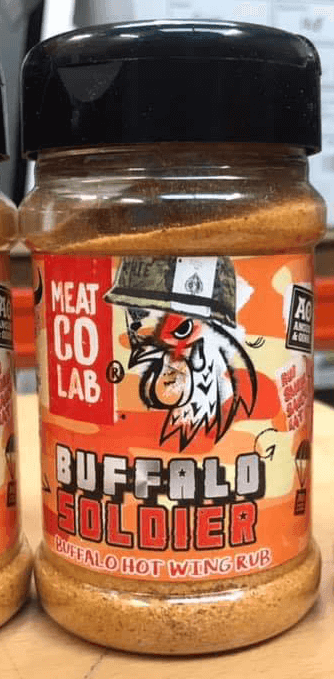 Buffalo Soldier Wing Rub 200g - BBQ Land