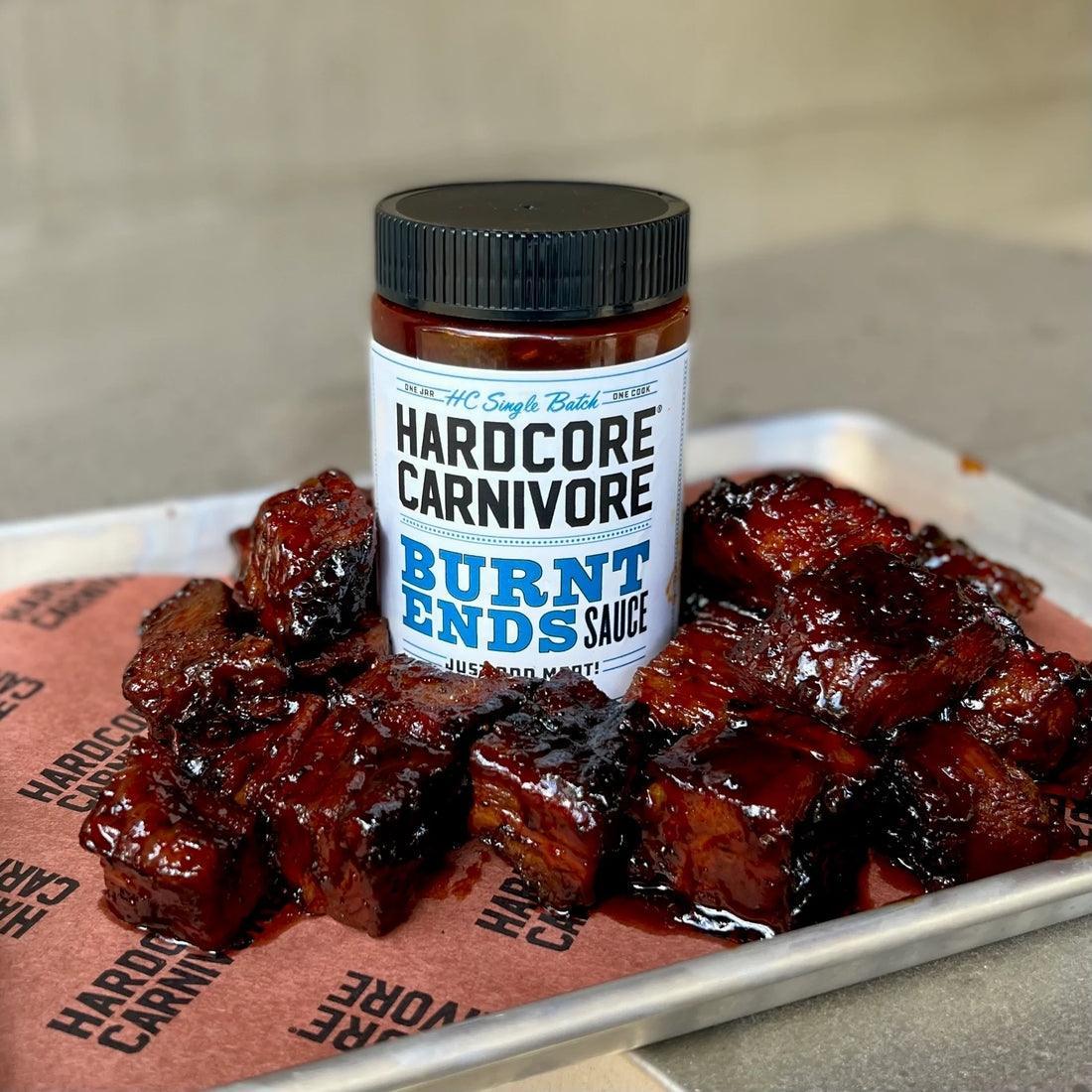 CLEARANCE Hardcore Carnivore Burnt Ends Sauce 540g Expiry 7/11/24 - BBQ Land