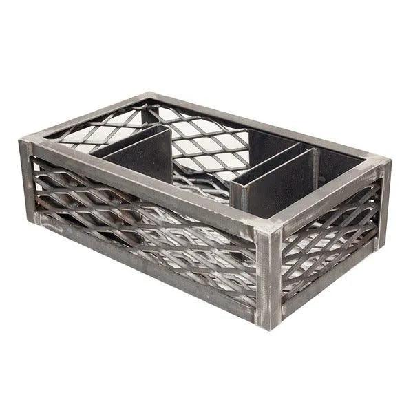 Extra Heavy Duty Yoder Charcoal Basket for Offset Smokers 55cm x 30cm x 13cm BBQ Land
