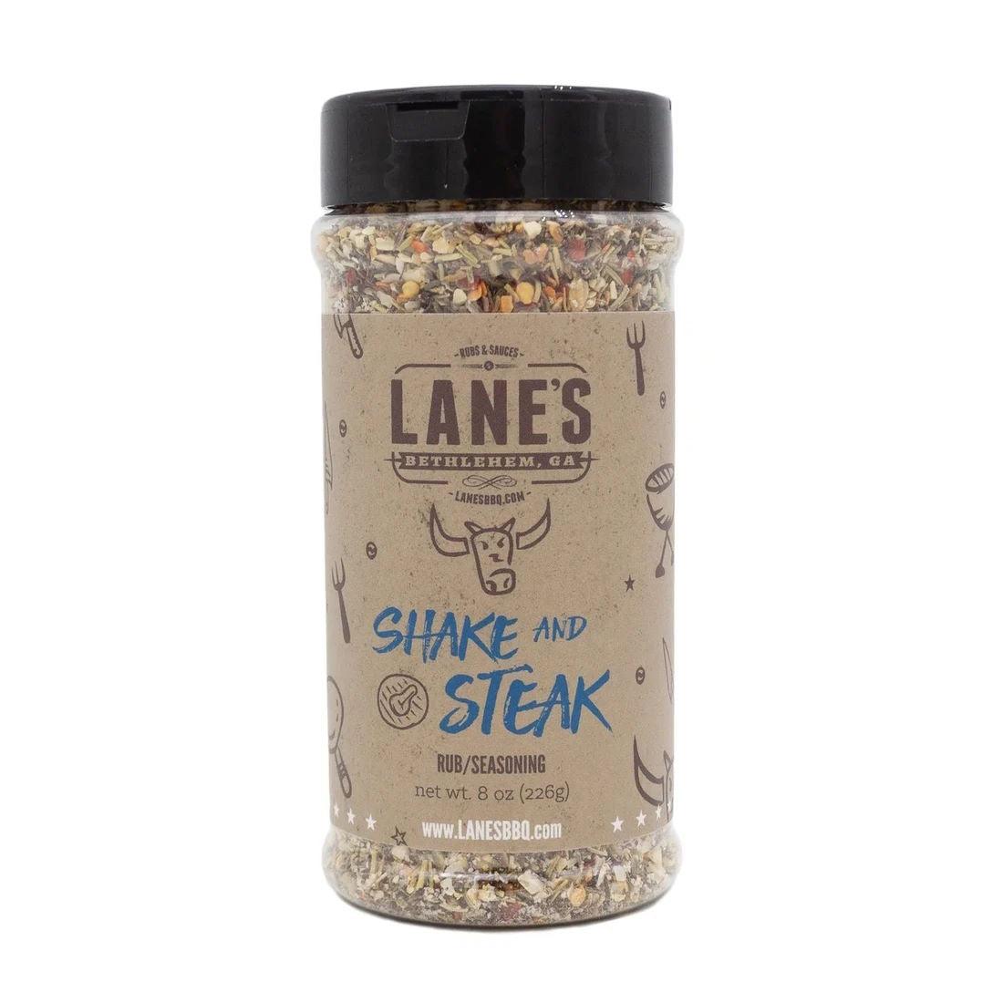 Lane's Shake and Steak Rub 226g Limited Edition - BBQ Land