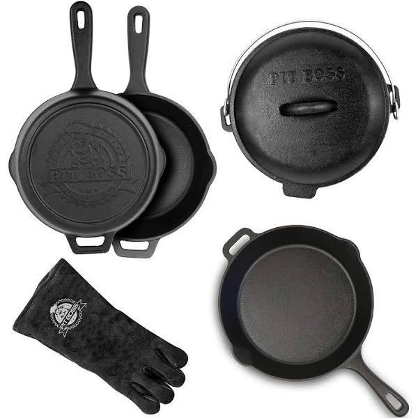 Pit Boss 6 pc Cast Iron Starter Kit - BBQ Land