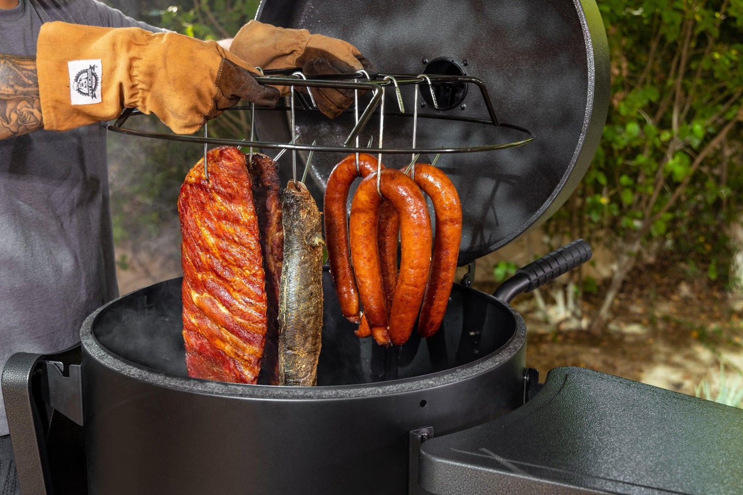 Pit Boss Champion Charcoal Barrel Smoker - BBQ Land