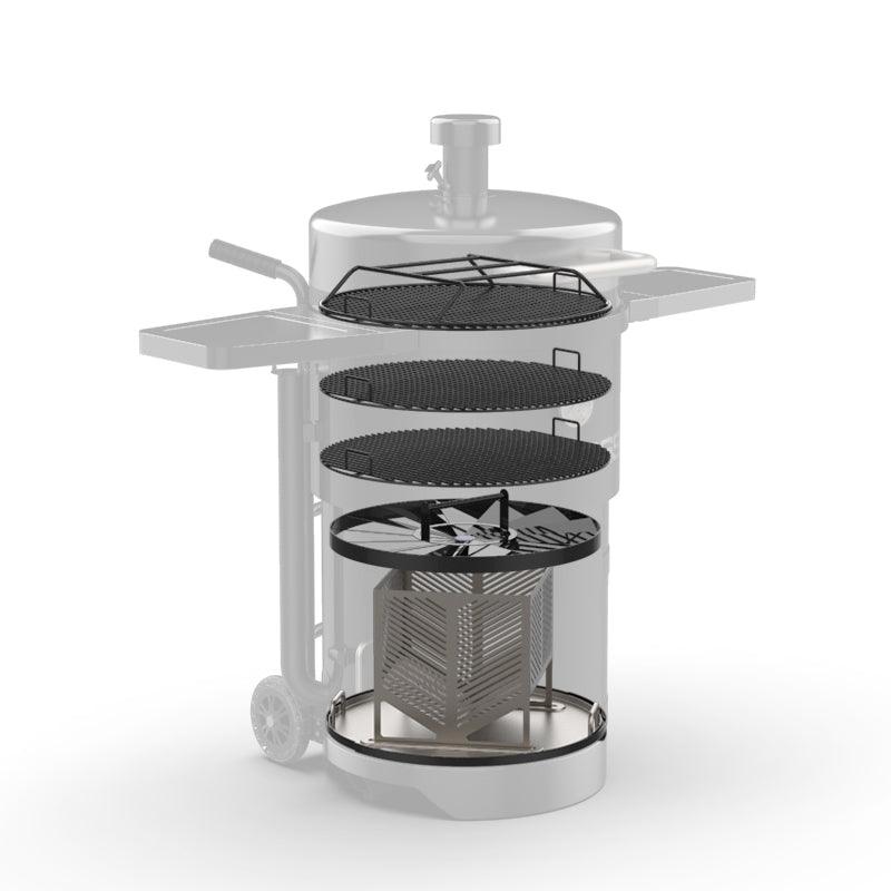 Pit Boss Champion Charcoal Barrel Smoker - BBQ Land