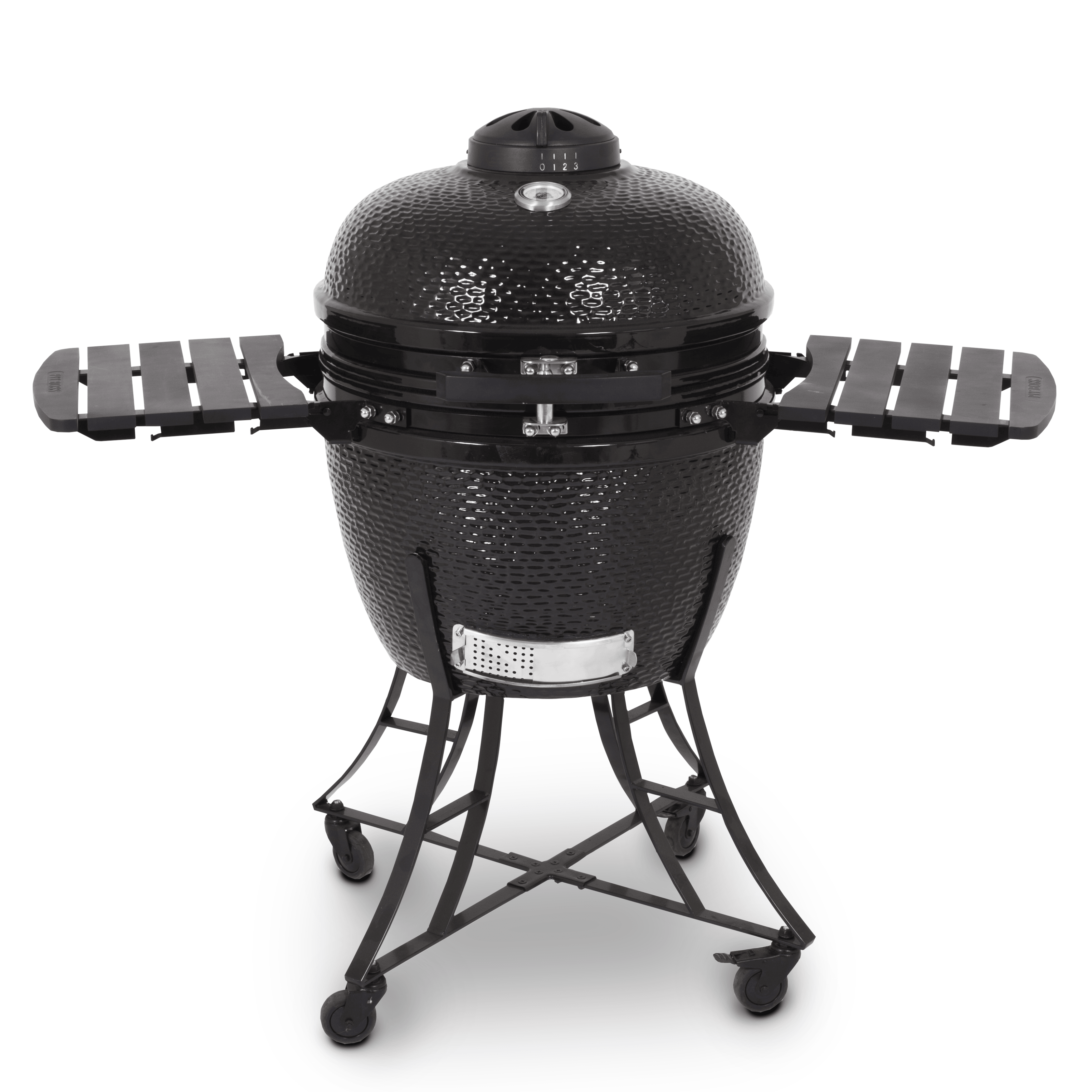Black kamado hot sale