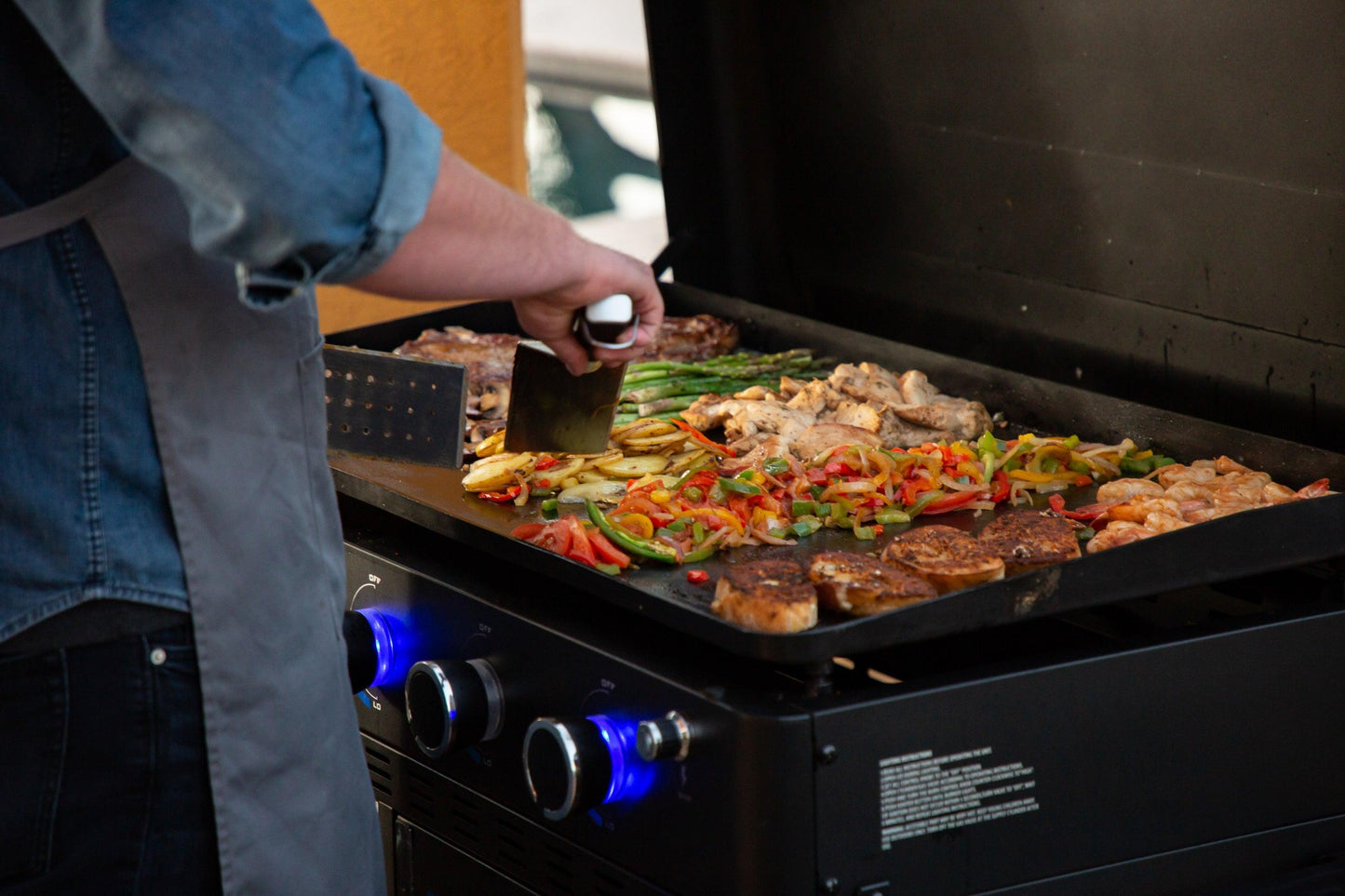 PitBoss 5 Burner Ultimate Plancha Griddle - BBQ Land