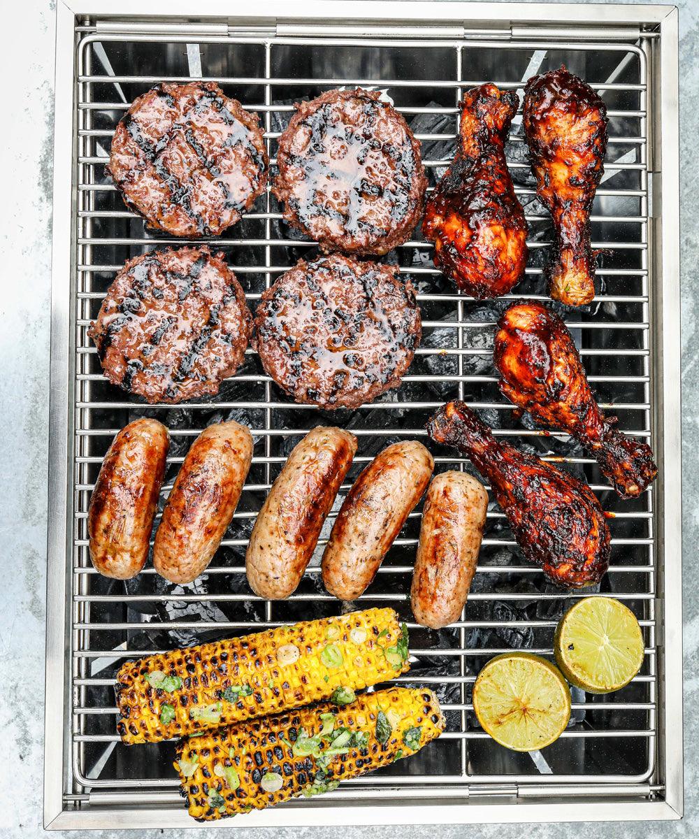 ProQ Flatdog Portable Charcoal BBQ Grill - BBQ Land