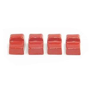 Set of 4 Red Ceramic Feet for Kamado Joe Big Joe - BBQ Land