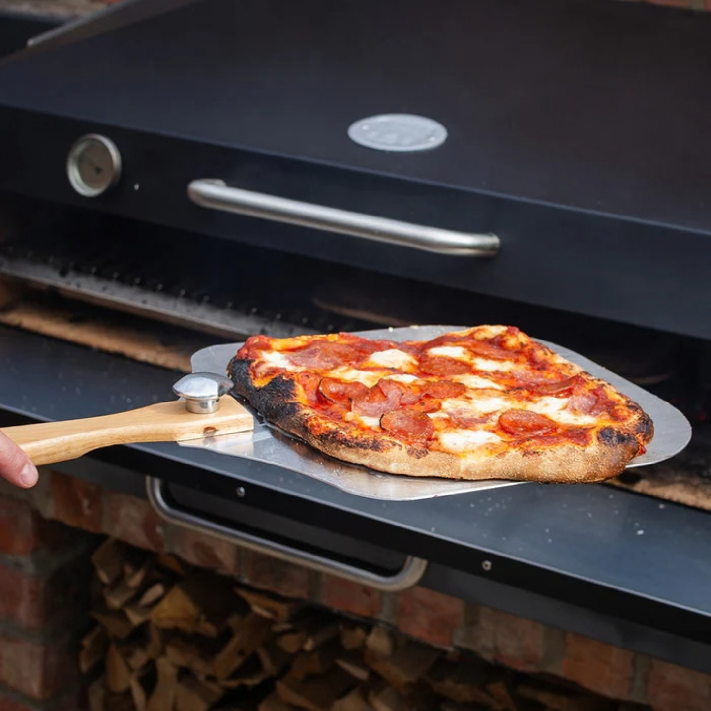 Flamery Large Asado BBQ with Split Grill and Firebox