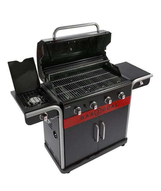 Char-Broil Gas2Coal 2.0 440 Euroflex 4 Burner Hybrid Gas BBQ (140926)