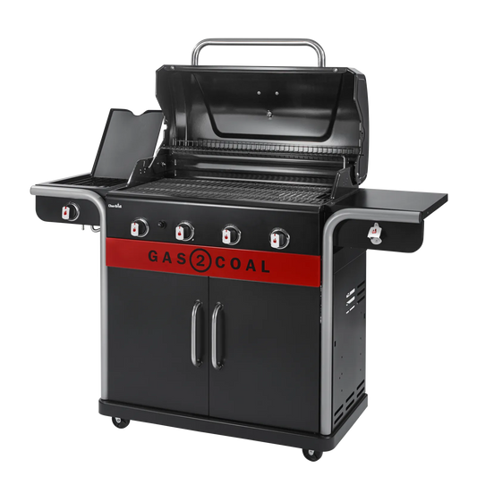 Char-Broil 4 Burner Gas2Coal 2.0 Hybrid Gas & Charcoal BBQ