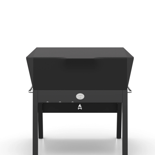 Flamery Small BBQ Cover - Built-in & on Stand