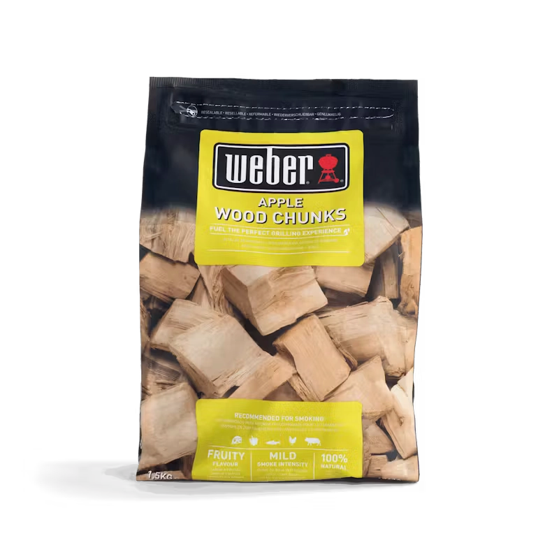 1.5kg Weber Apple Wood Chunks