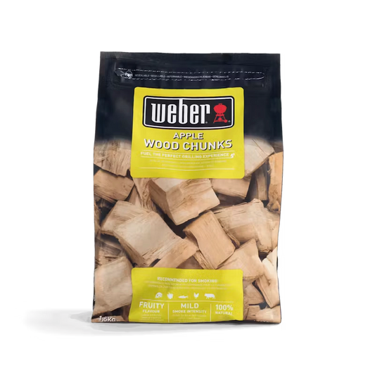 1.5kg Weber Apple Wood Chunks