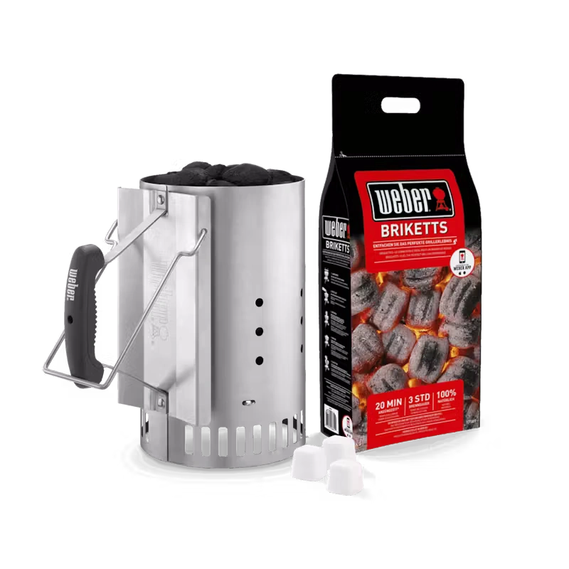 Weber Rapidfire Chimney Starter Set