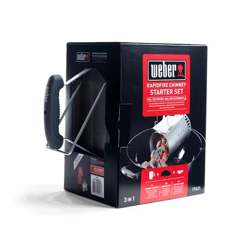 Weber Rapidfire Chimney Starter Set