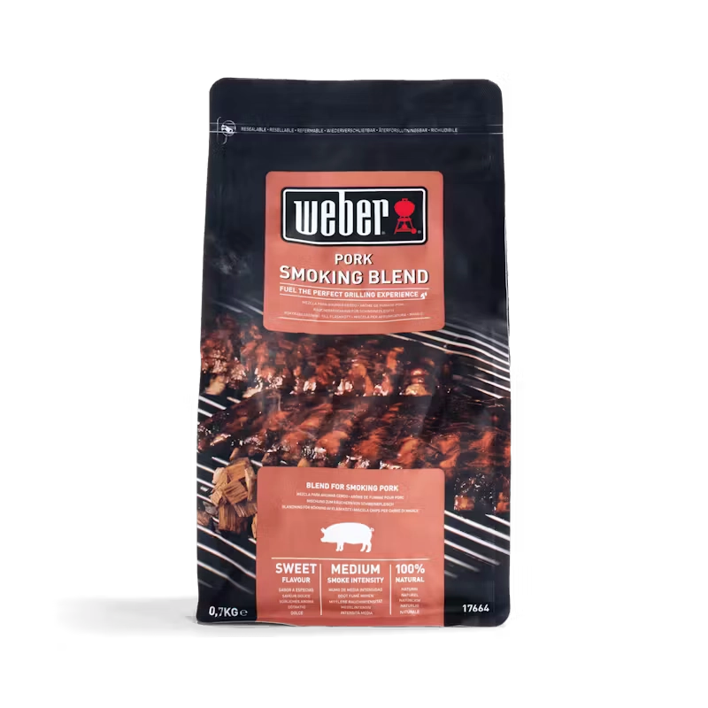 Weber Pork BBQ Smoking Wood Chip Blend 700g