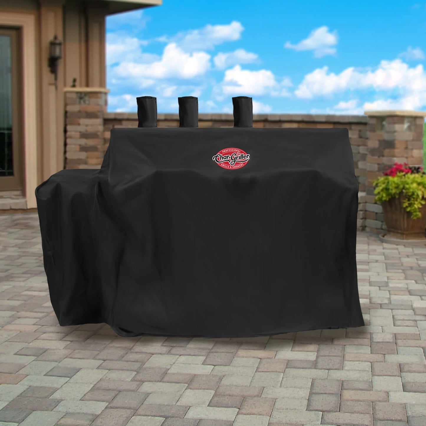 Cover for Char-Griller Double Play or Double Play Smoker BBQ