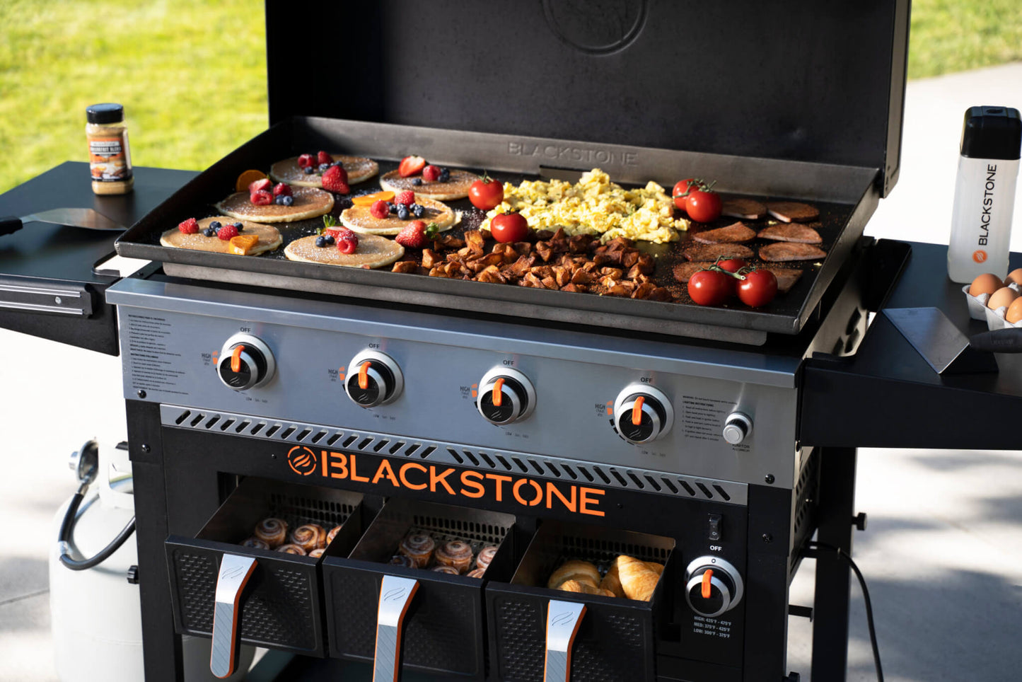 Blackstone 36" Griddle with AirFryer Combo