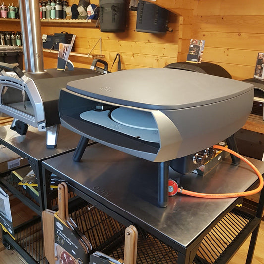 Ex-Display Witt Rotante 16" Gas Pizza Oven in Graphite Grey - BBQ Land